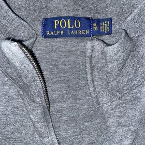 Men’s Xl Polo quarter zip sweater